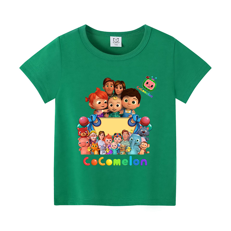 Cocomelons Baby T-Shirts Anime - Summer Clothing For Girls のレビューと価格