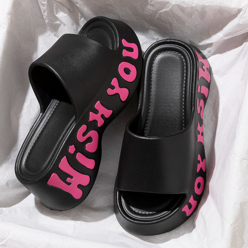 Letter Print Thick Sole Cloud  - Summer Quotes のレビューと価格