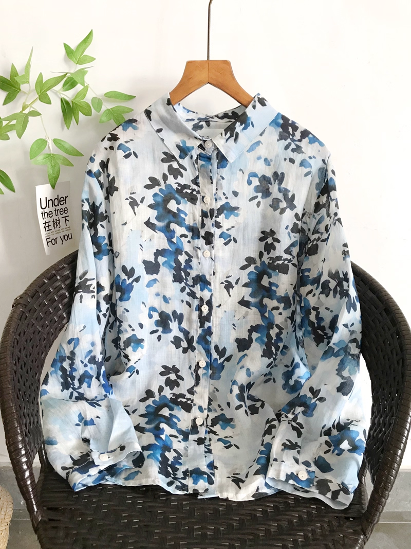 100% ramie linen shirts long s - Summer Clothing For Japan のレビューと価格